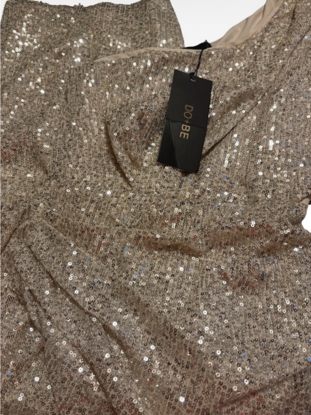 Sequin One Shoulder Midi Dres
Size S - Picture 3 of 4